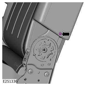 Second Row Seat Backrest Cover - 110